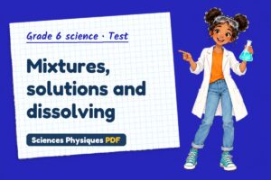 Mixtures, solutions and dissolving