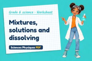 Mixtures, solutions and dissolving