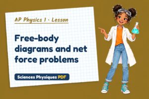 Free-body diagrams and net force problems