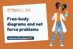 Free-body diagrams and net force problems