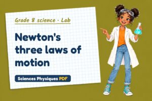 Newton's three laws of motion
