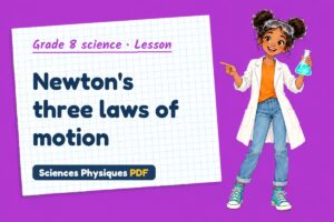 Newton's three laws of motion