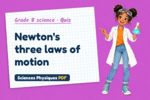 Newton's three laws of motion