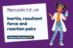 Inertia, resultant force and reaction pairs