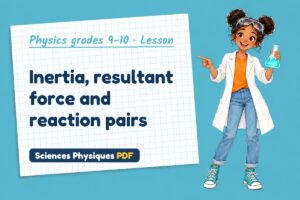 Inertia, resultant force and reaction pairs