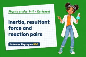 Inertia, resultant force and reaction pairs