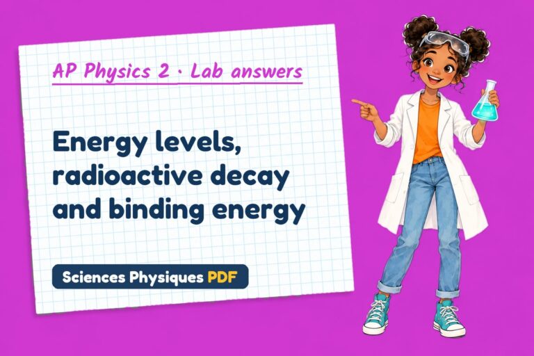 Nuclear decay lab answers for AP Physics 2 (free PDF download)