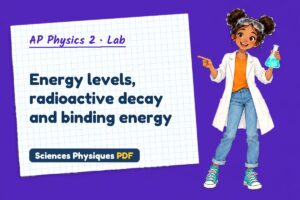 Energy levels, radioactive decay and binding energy