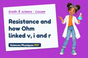 Resistance and how Ohm linked v, i and r