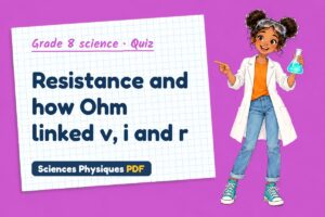 Resistance and how Ohm linked v, i and r