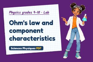 Ohm's law and component characteristics
