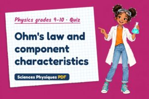 Ohm's law and component characteristics