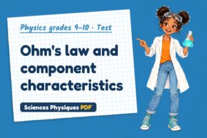 Ohm's law and component characteristics