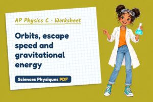 Orbits, escape speed and gravitational energy