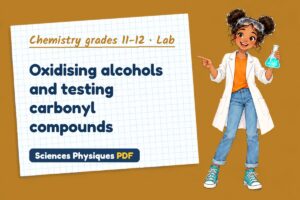 Oxidising alcohols and testing carbonyl compounds