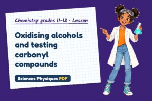 Oxidising alcohols and testing carbonyl compounds