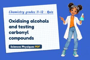 Oxidising alcohols and testing carbonyl compounds