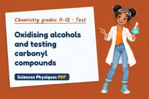Oxidising alcohols and testing carbonyl compounds