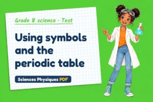 Using symbols and the periodic table