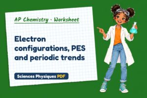 Electron configurations, PES and periodic trends