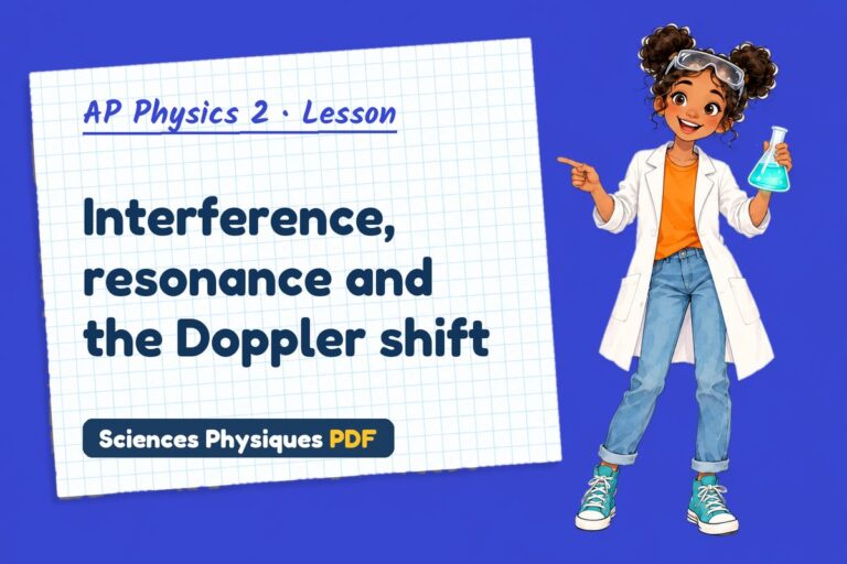 Physical optics notes and lesson for AP Physics 2 (free PDF download)