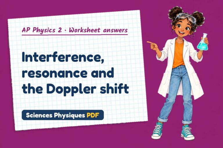Physical optics worksheet answers for AP Physics 2 (free PDF download)