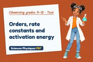 Orders, rate constants and activation energy