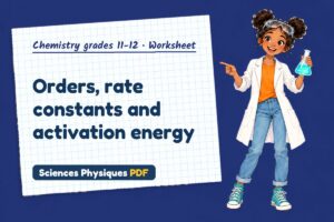 Orders, rate constants and activation energy