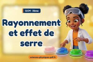 Rayonnement et effet de serre