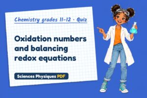 Oxidation numbers and balancing redox equations