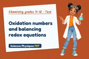 Oxidation numbers and balancing redox equations