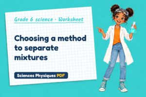 Choosing a method to separate mixtures