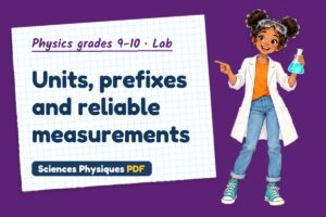 Units, prefixes and reliable measurements