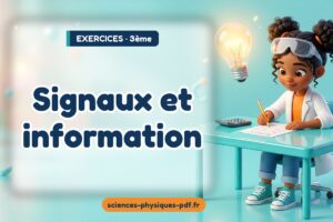 Signaux et information