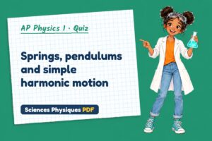 Springs, pendulums and simple harmonic motion