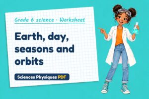 Earth, day, seasons and orbits