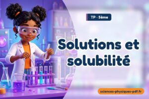 Solutions et solubilité