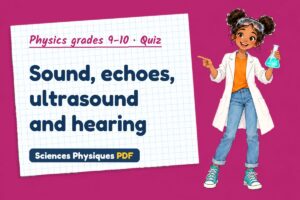 Sound, echoes, ultrasound and hearing