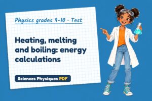 Heating, melting and boiling: energy calculations