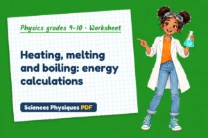 Heating, melting and boiling: energy calculations