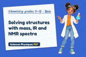 Solving structures with mass, IR and NMR spectra