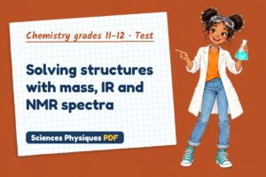 Solving structures with mass, IR and NMR spectra