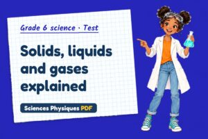 Solids, liquids and gases explained