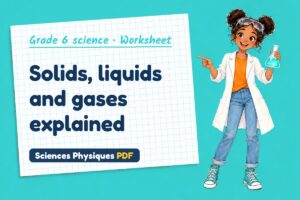 Solids, liquids and gases explained