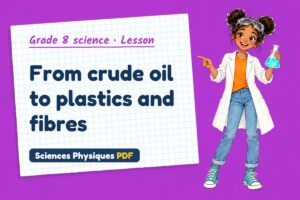 From crude oil to plastics and fibres