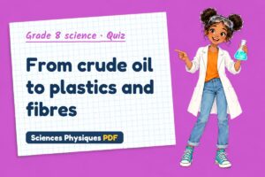 From crude oil to plastics and fibres