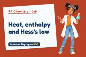 Heat, enthalpy and Hess's law