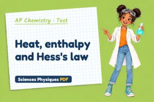 Heat, enthalpy and Hess's law