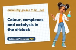 Colour, complexes and catalysis in the d-block