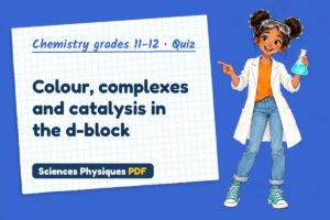 Colour, complexes and catalysis in the d-block